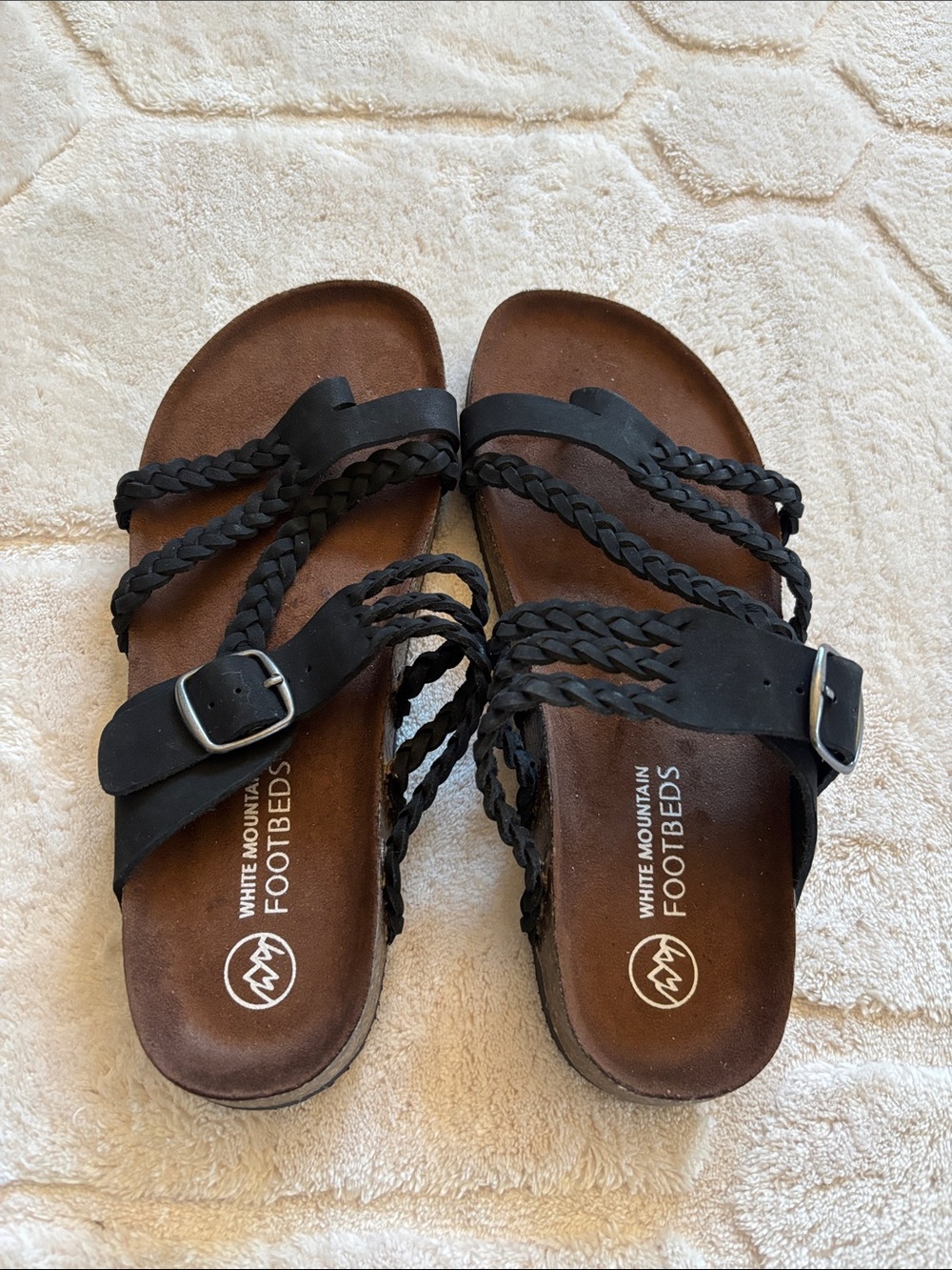 White Mountain Hayleigh Footbed Sandal